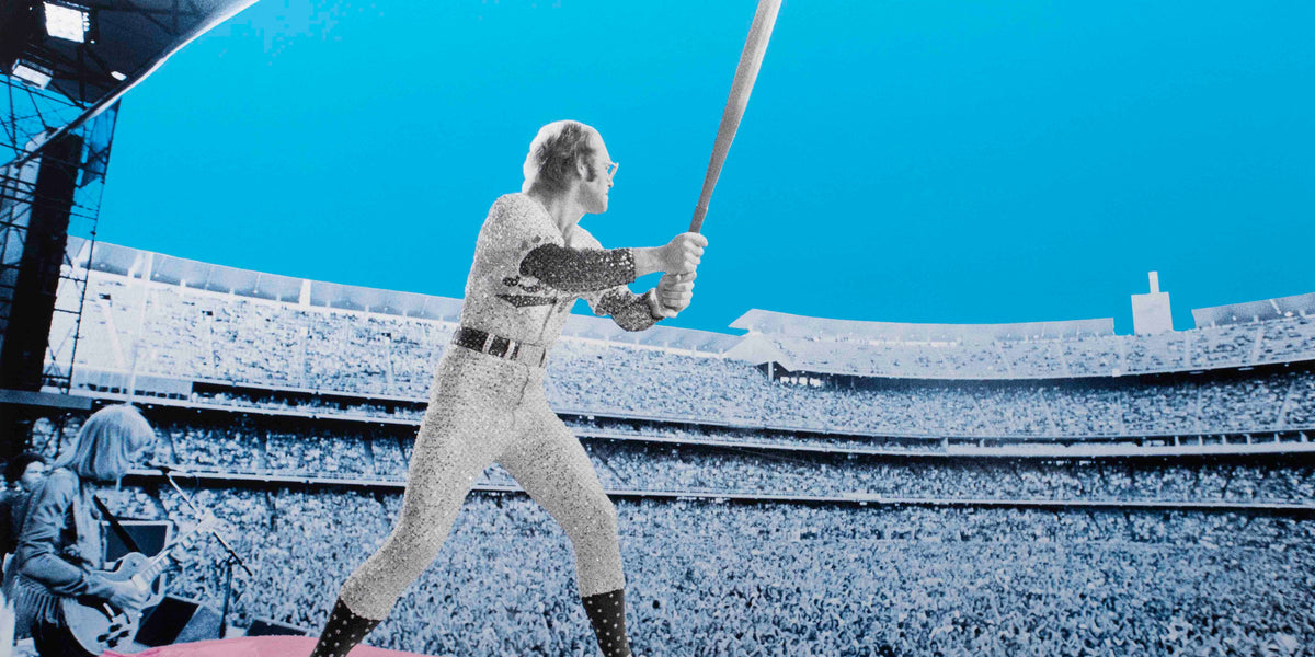 Elton John: Home Run-Dodger Stadium 1975 by David Studwell